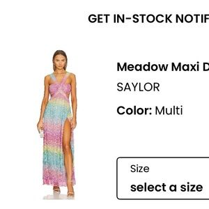 SAYLOR Meadow Maxi Dress